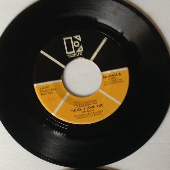 Two 45s by The Doors - Picture 2 of 3